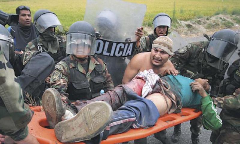 Tia Maria protester killed in Arequipa