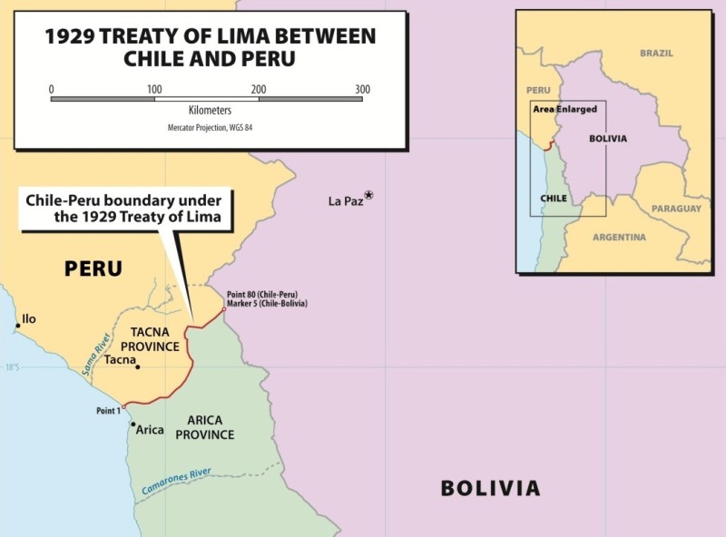 Peru's role in the Bolivia-Chile land dispute