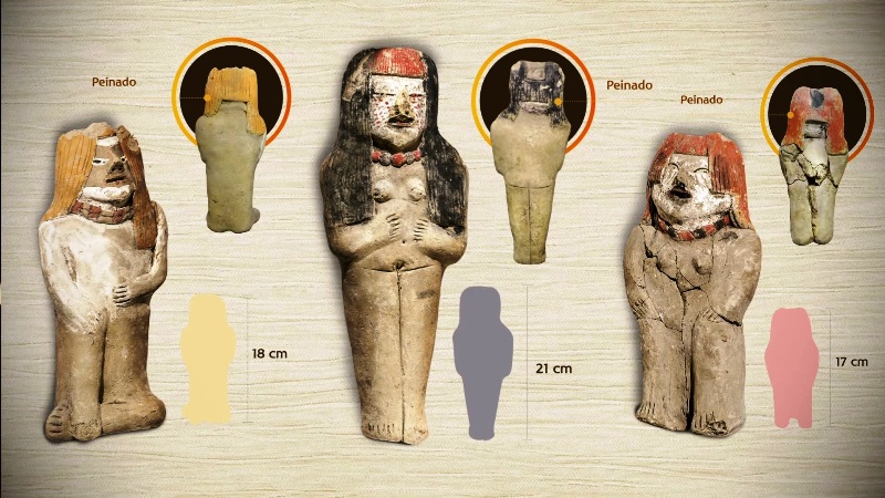 Culture ministry unveils 3,800-year-old statues from Caral civilization