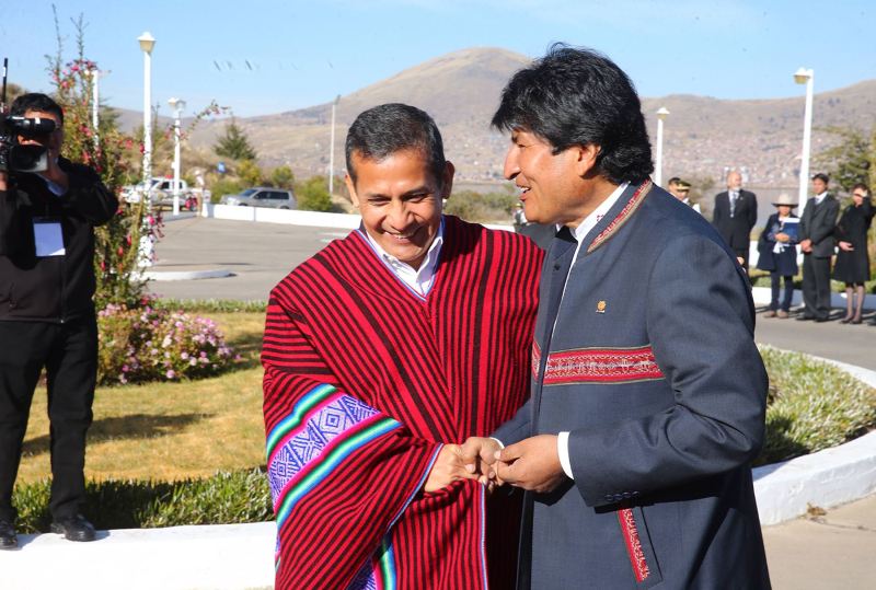 Humala and Evo Morales reach gas deal at ‘bi-national cabinet’