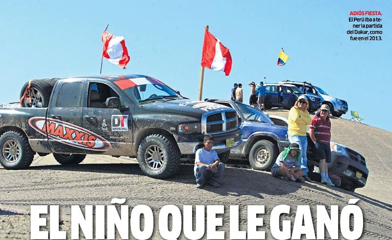 Peru withdraws from 2016 Dakar Rally on El Niño concerns