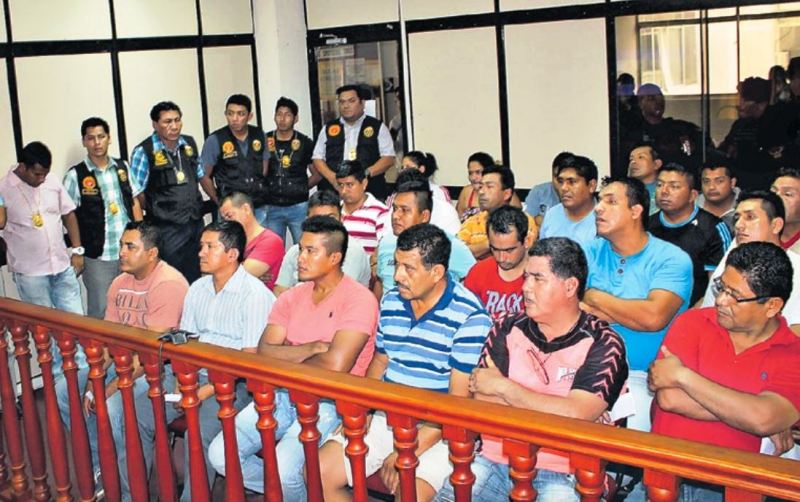 Northern Peru gang included eight police officers