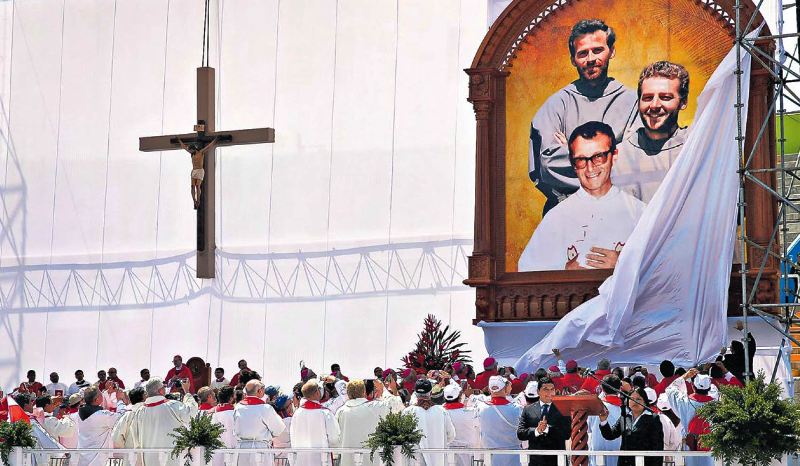 Three priests murdered by Shining Path beatified in Peru