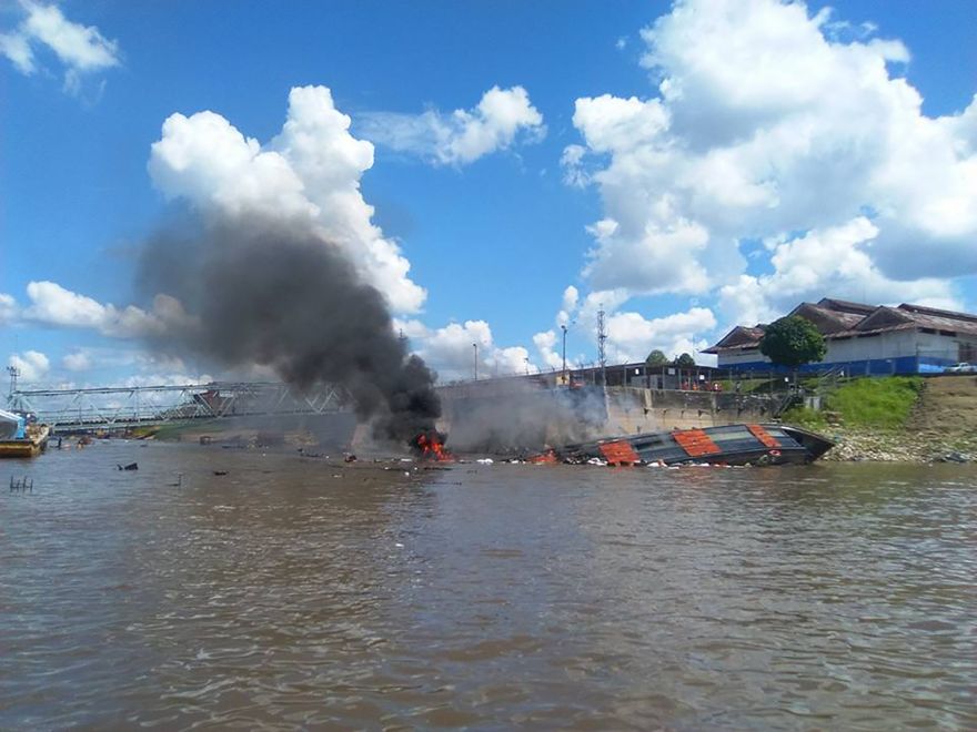 Seven killed after cruise ship explosion in Peru’s Amazon