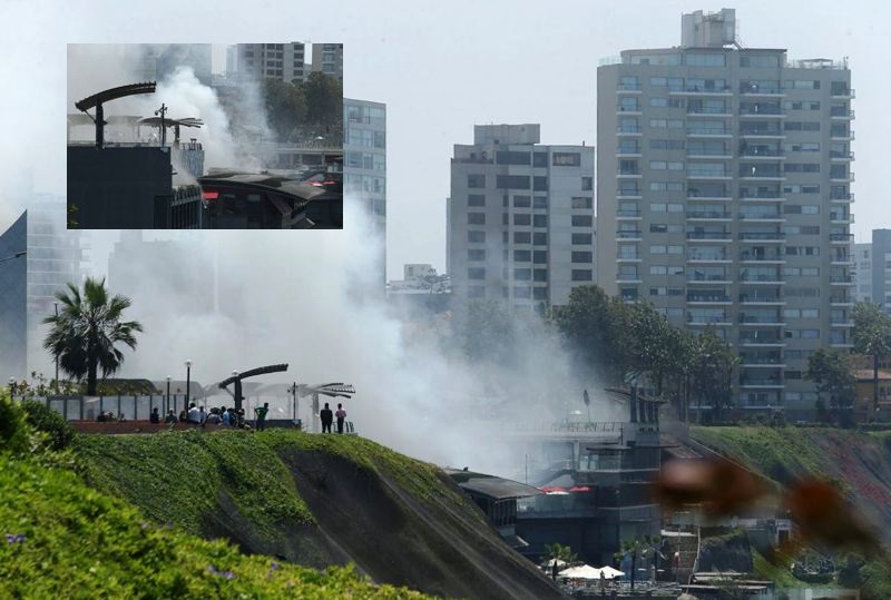 Fire kills four at Lima shopping mall ahead of APEC summit