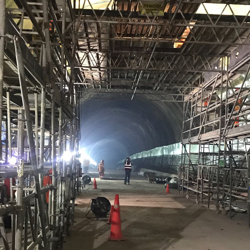 Lima Metro Line 2 construction resumed in July 2017
