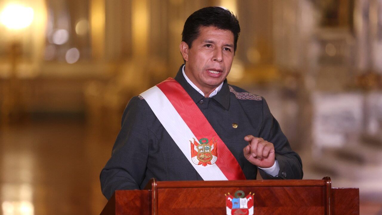 Peruvian President Pedro Castillo imposes a curfew amid nationwide strikes
