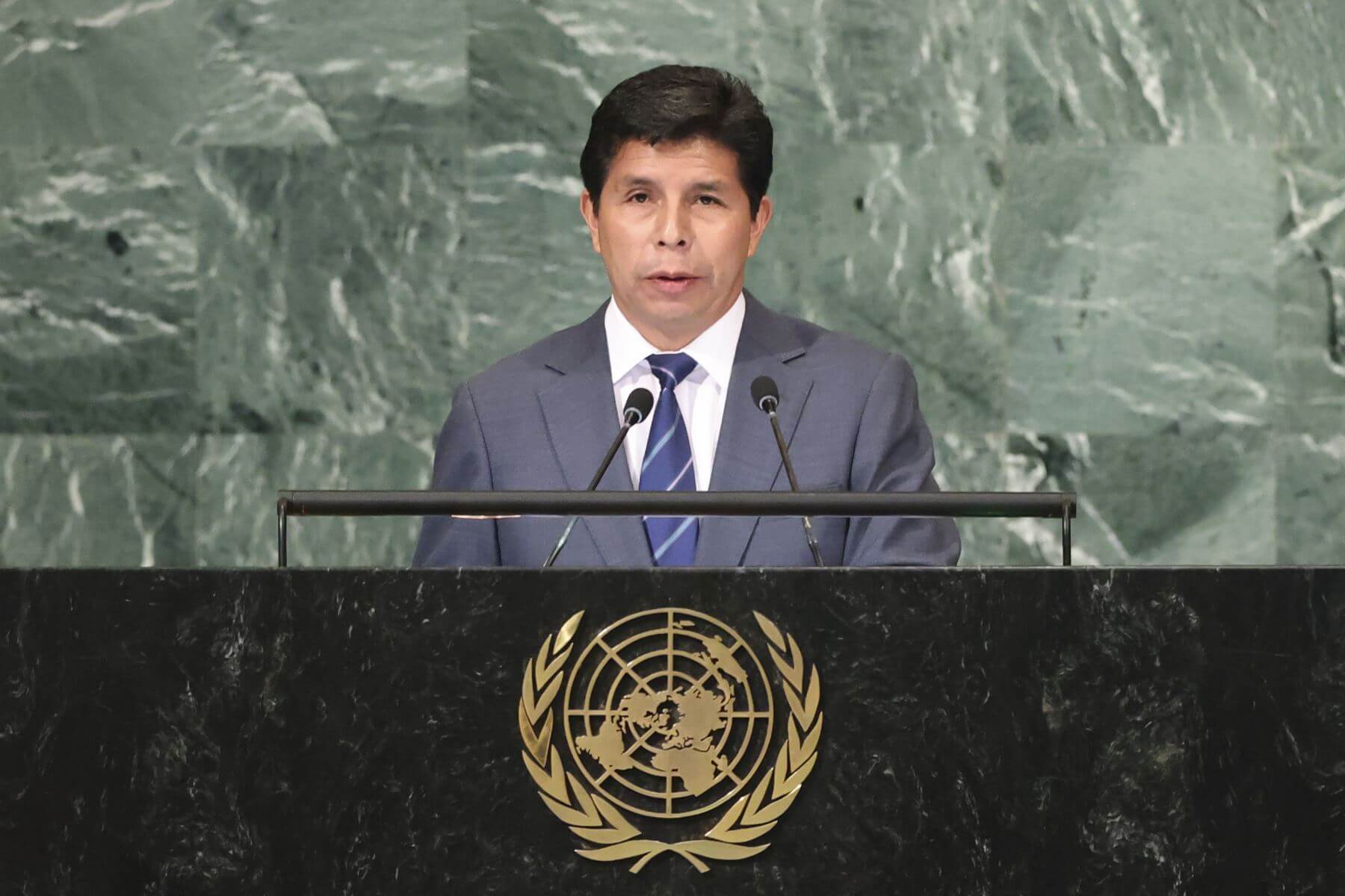 President Castillo’s UNGA speech: A representative office for Peru in Palestine, a call out of coups, and solidarity with Argentina over Falkland Islands