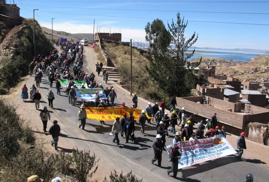 Puno, in southern Peru, resumes protests against President Dina Boluarte