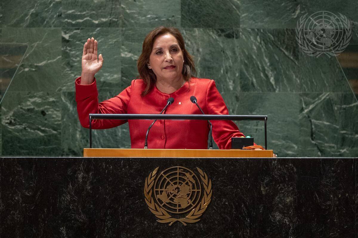 UN General Assembly: Peru’s Dina Boluarte says Peru ‘respects democracy’